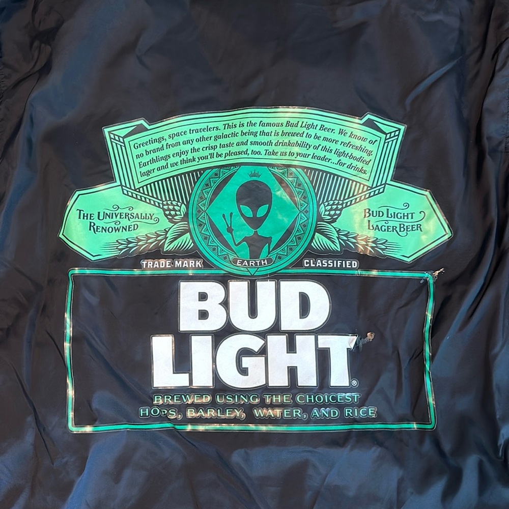 Bud Light Limited Area 51 Jacket